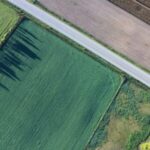 agriculture, cropland, aerial view
