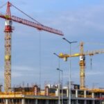 building, crane, construction site